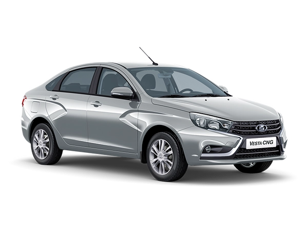 Lada Vesta CNG Серебристый "Платина"