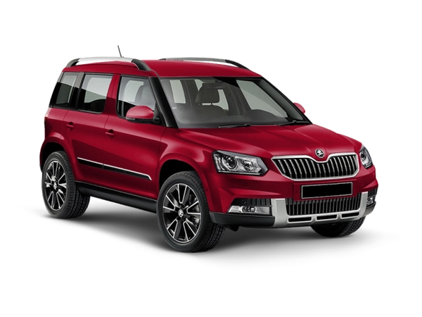 Skoda Yeti Outdoor Красный Ruby Red металлик