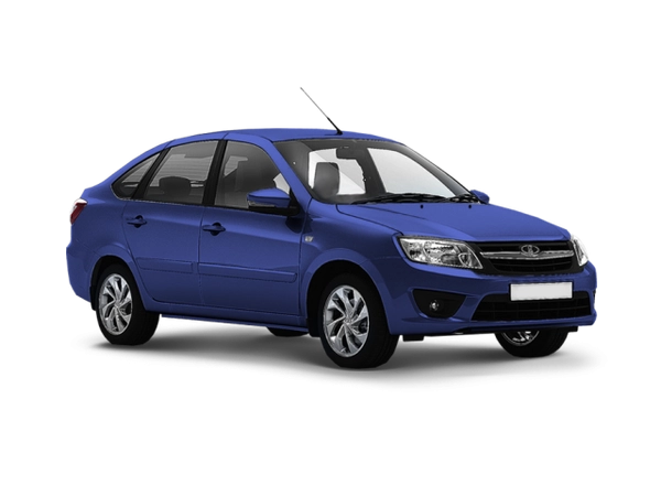 Lada Granta лифтбек Ярко-синий Голубая планета
