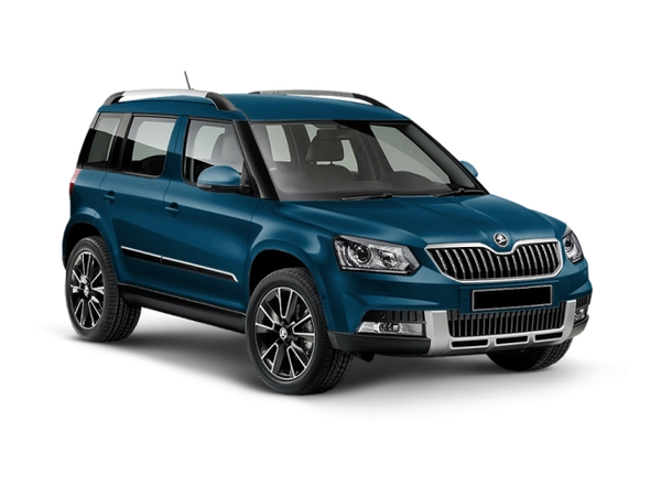 Skoda Yeti Outdoor Синий Storm Blue металлик