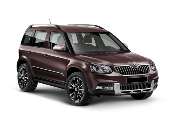 Skoda Yeti Outdoor Коричневый Topaz Brown металлик