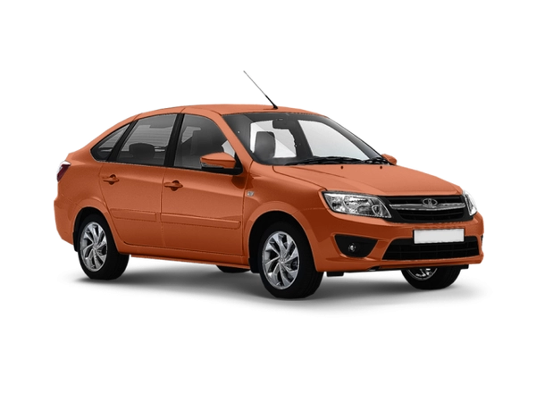 Lada Granta лифтбек Оранжевый перламутровый Апельсин